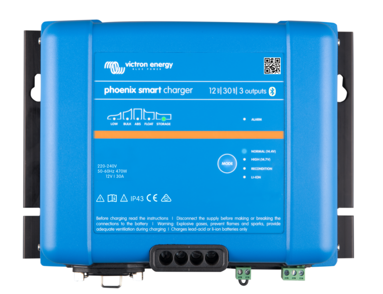 Phoenix-smart-charger-12V-30A-3-outputs Victron Verbruggen