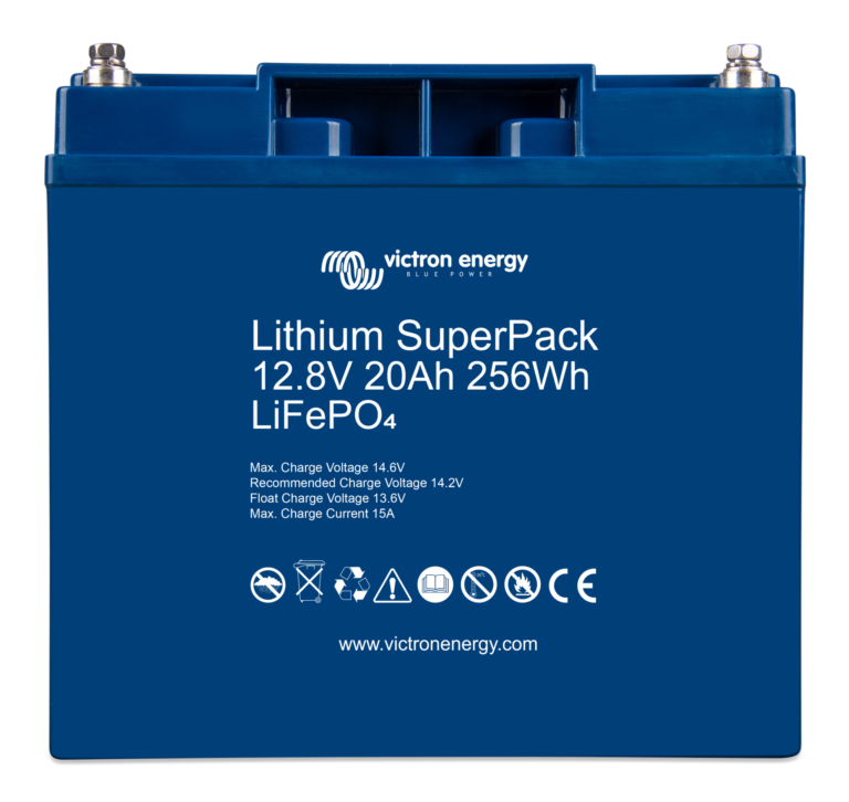 Lithium-SuperPack-12.8V-20Ah-256Wh Victron Verbruggen